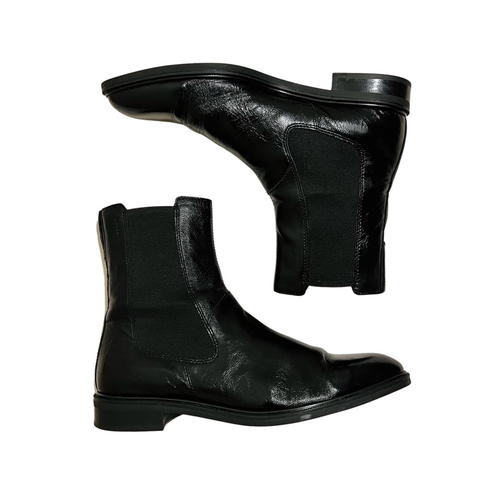 Vagabond Frances Chelsea Boots Black Patent Leather Women’s Size EU 40 / US 9